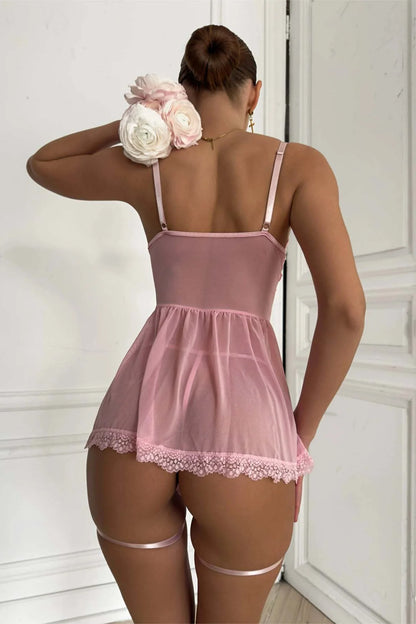 Lucia Babydoll Pink